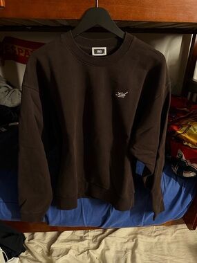 Kith Men's Dark Brown Crewneck with Script Logo